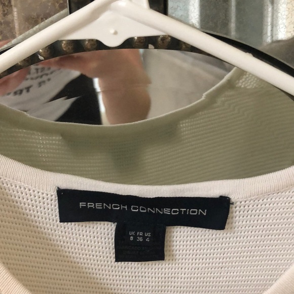 French Connection White Bodycon Mini Dress, 4 - Picture 4 of 5